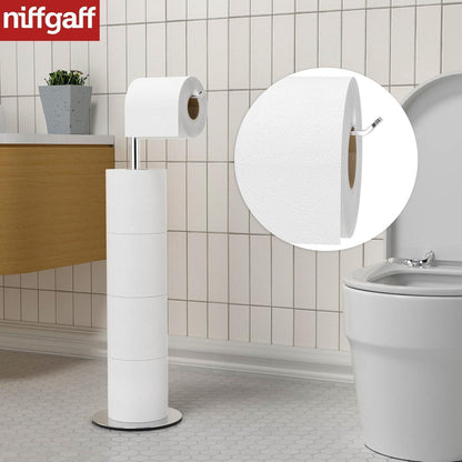 Toilettenpapierhalter Edelstahl Stehend ohne