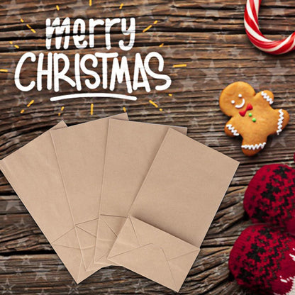 Adventskalender Papiertüten Kraftpapier 24er Set zum Befüllen und Basteln