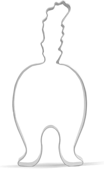 Katzen-Hintern Ausstechform 11,4 cm Edelstahl robust