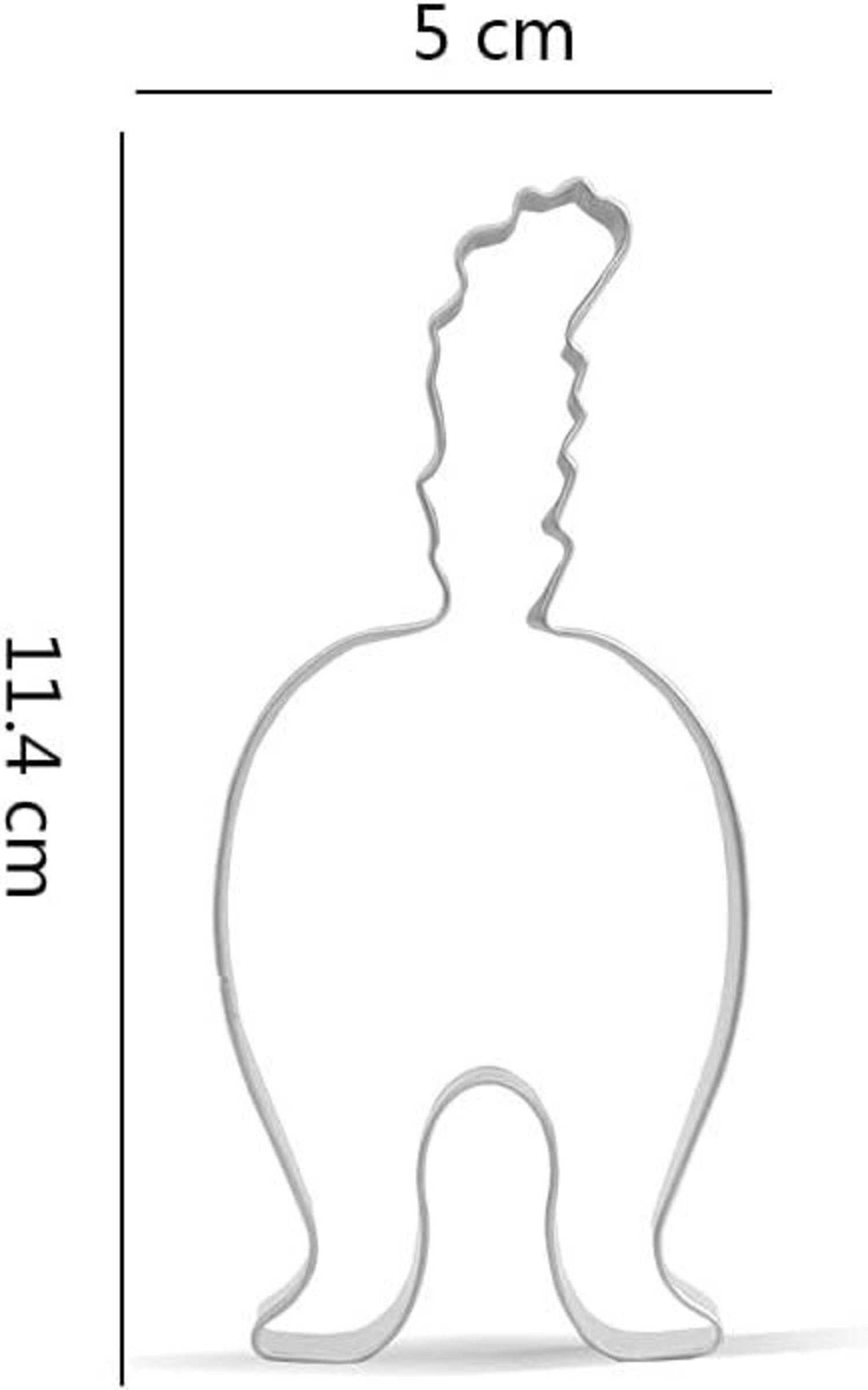 Ausstechform Katzen-Hintern Edelstahl 11,4 cm