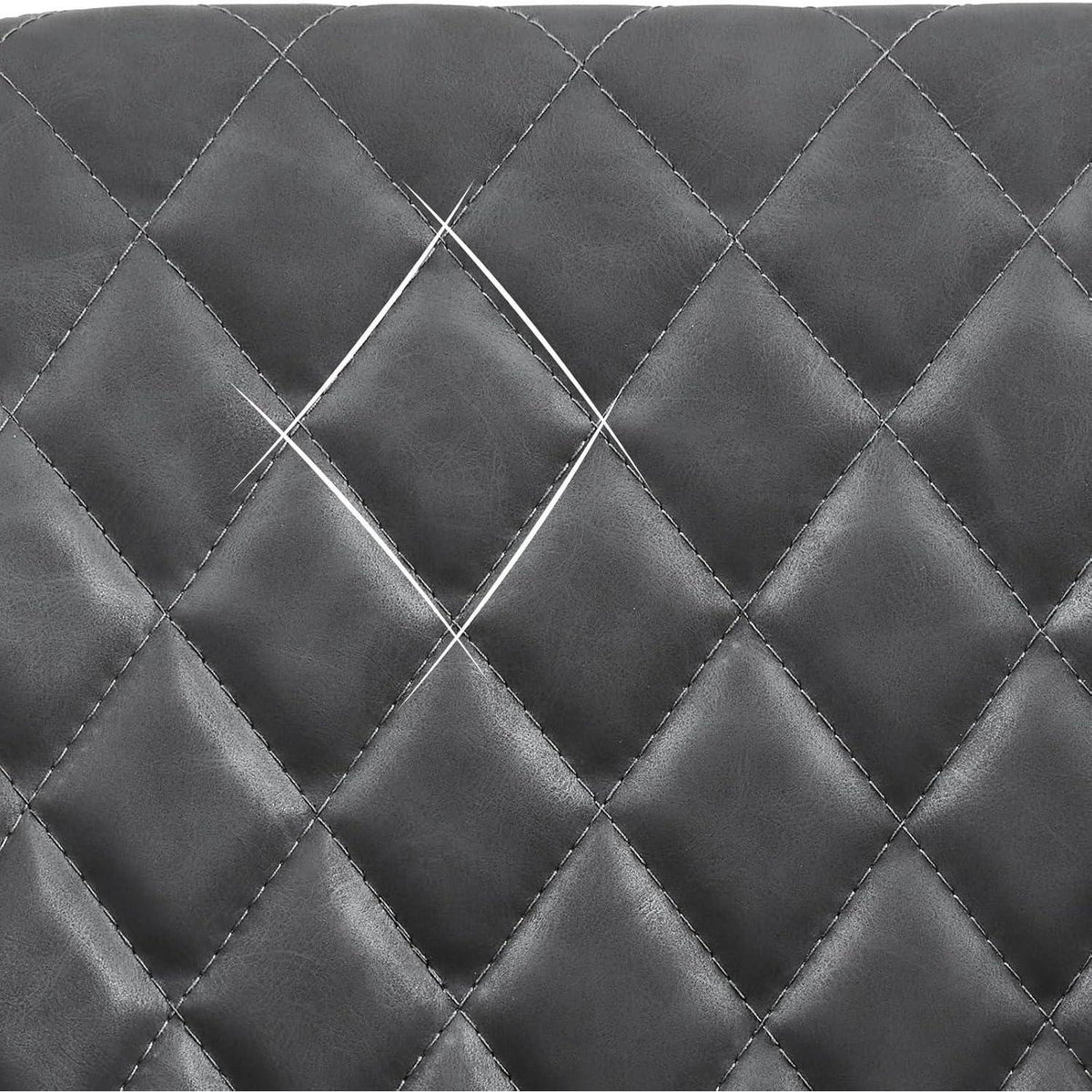 Moderner Esszimmerstuhl Set Dunkelgrau mit Armlehnen