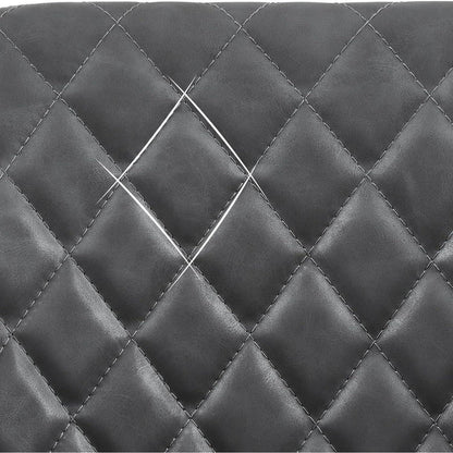 Moderner Esszimmerstuhl Set Dunkelgrau mit Armlehnen