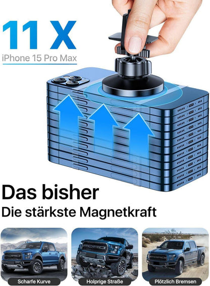 Andobil Magnetische Kfz Handyhalterung für iPhone Samsung Magnet