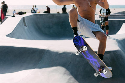 Skateboard 31 Zoll 7 Schichten Ahorn ABEC-11 für Anfänger Mädchen