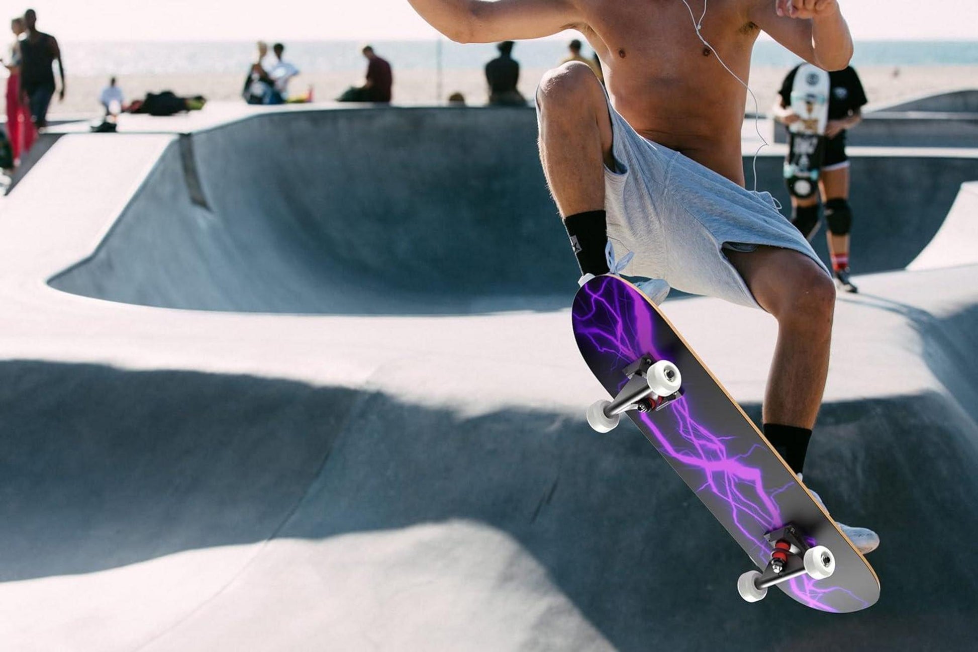 Skateboard 31 Zoll ABEC-11 Halterung Ahorn Deck Geeignet für Anfänger