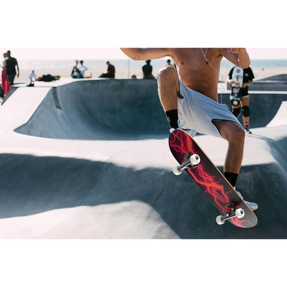 LAYENNE Skateboard 31 Zoll Komplettes Ahorn Deck ABEC-11