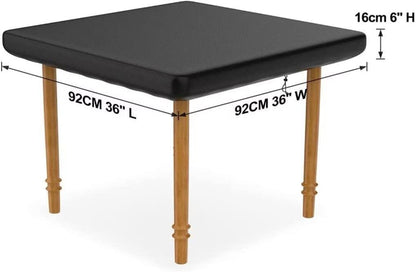 Wasserdichte Gartentisch Abdeckung 92x92x16cm, Abdeckhaube für Möbel