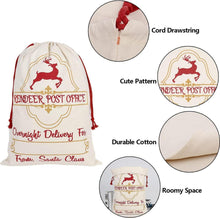 Weihnachtsgeschenktüte Santa Sack Canvas Tasche 3 Stile