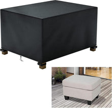 Gartenhocker Abdeckung Wasserdicht Anti-UV Winddicht 87x61x43cm