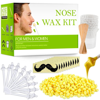 Nose Wax Kits Nasenwachs Set 100g Wachs 20 Applikatoren