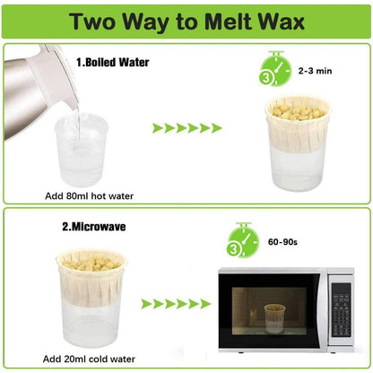 Nose Wax Kits Nasenwachs Set 100g Wachs 20 Applikatoren