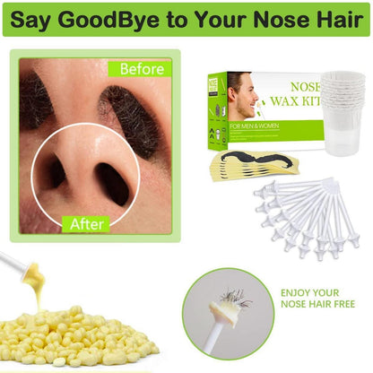 Nose Wax Kits Nasenwachs Set 100g Wachs 20 Applikatoren