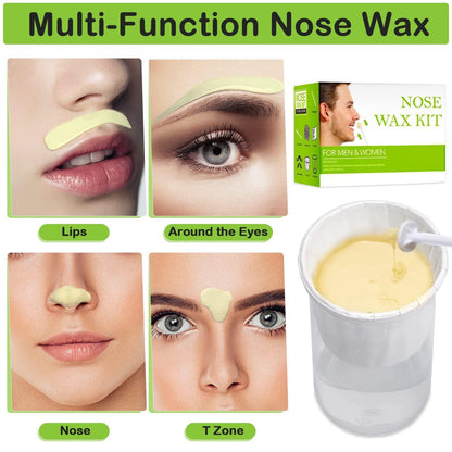 Nose Wax Kits Nasenwachs Set 100g Wachs 20 Applikatoren