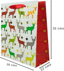 Weihnachtstüte Geschenktüten 32x26x12cm Weihnachtsthemen