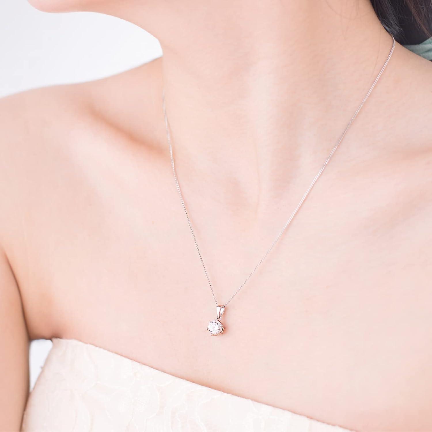 Ewige Echte Rose mit Halskette und Ohrringen in Geschenkbox