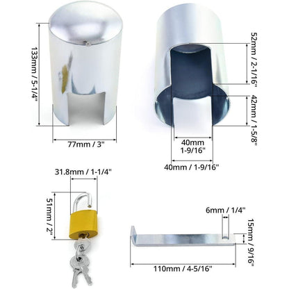 Wasserhahn Schloss für Diebstahlschutz und WasserEinsparung