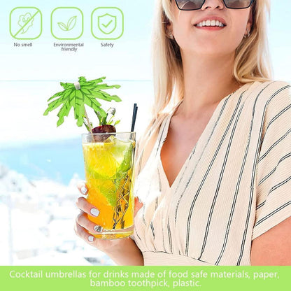 Cocktail Deko Party Deko 105 Stück Cocktail Dekorationen