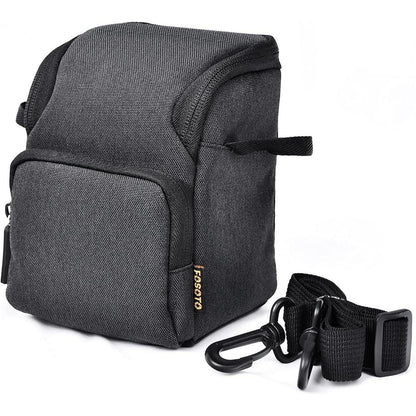 Stoßfeste Kameratasche für Nikon Canon Sony Olympus, Schwarz