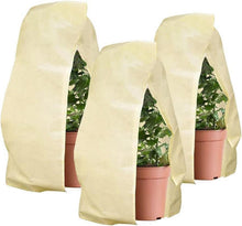 HERILIOS Frostschutz Pflanzenabdeckung Zelt 80x120cm beige 3er Pack