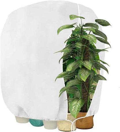 Winterschutz Pflanzenabdeckung mit Reißverschluss, Atmungsaktiv 120 x