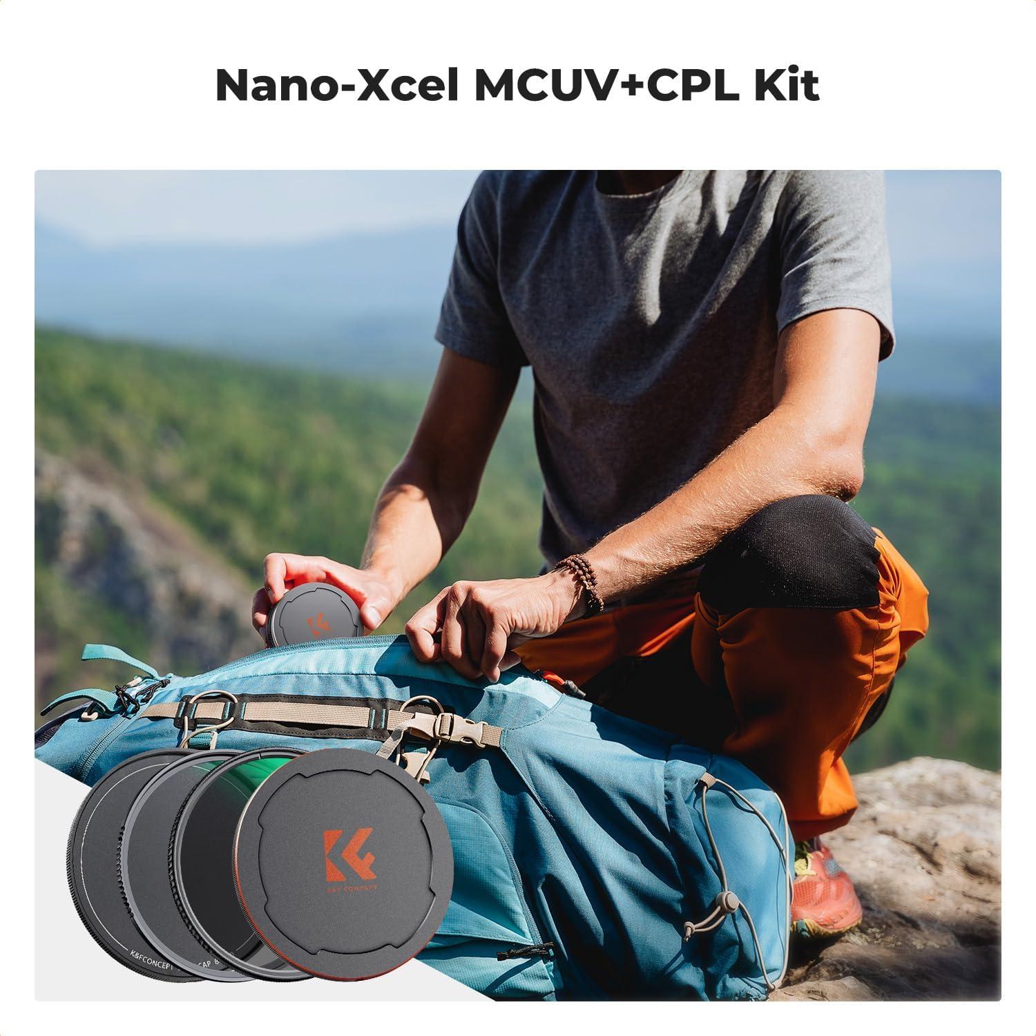 K&F Concept Filter Set Nano X-Serie Polfilter MCUV Filter