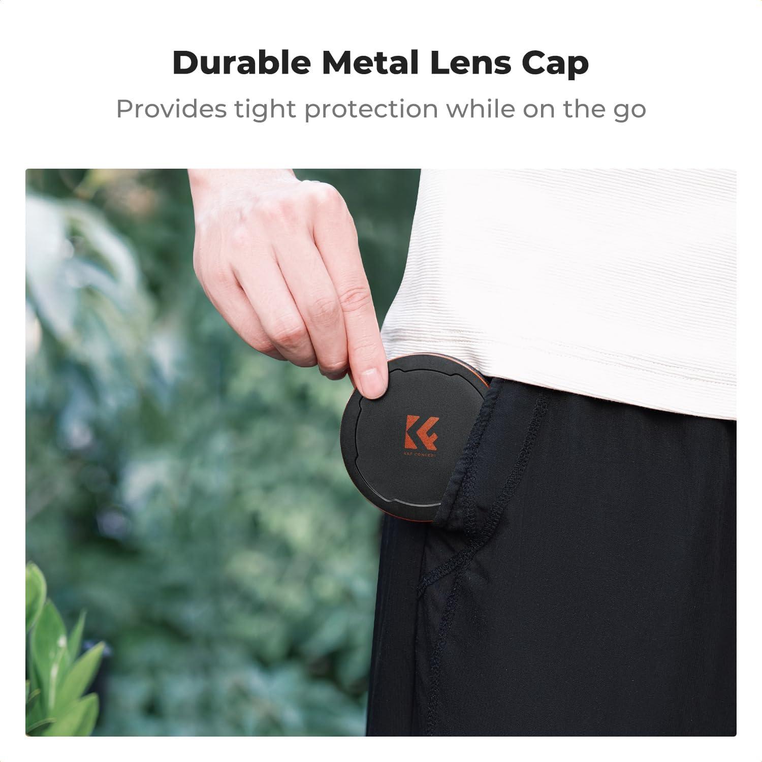 82mm K&F Concept Nano X-Serie Filter Set: Polfilter, MCUV Filter, Objektivdeckel & Tasche