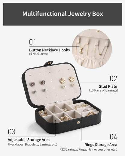 Vlando Schmuckkästchen Reise für Damen und Herren