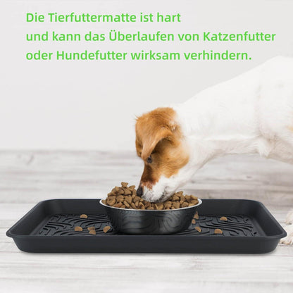 Schuhabtropfschale set 2er Schuhtablett mit erhöhtem Rand groß für Schuhe Haustiere