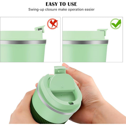 Thermobecher Isolierbecher 380ml Edelstahl Kaffeebecher