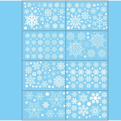 Weihnachtsfensterbilder 254 Stück – Fensterdeko für Haus & Schaufenster