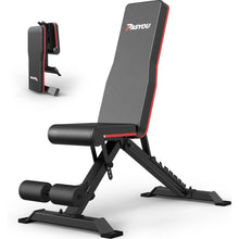 Klappbare Hantelbank - Verstellbar & Platzsparende