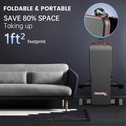 Klappbare Hantelbank - Verstellbar & Platzsparende