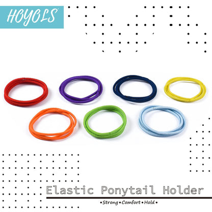 Chakra Haar Elastikbänder Pferdeschwanz Halter 7 Farben 84