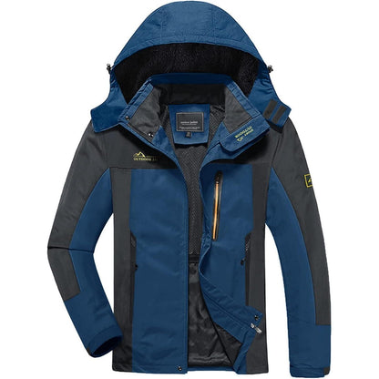 Wasserabweisende Softshelljacke Herren mit abnehmbarer