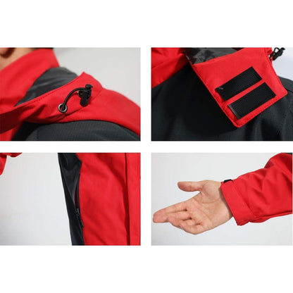 Wasserabweisende Softshelljacke Herren mit abnehmbarer