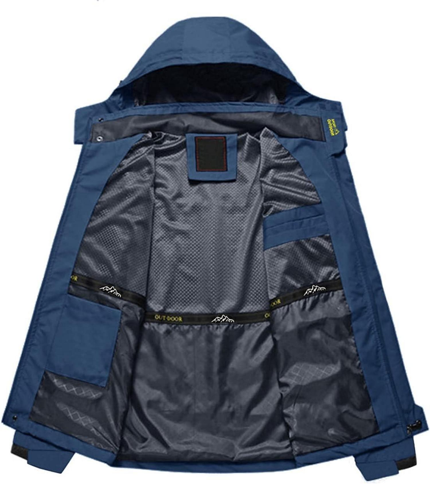 Wasserabweisende Softshelljacke Herren mit abnehmbarer