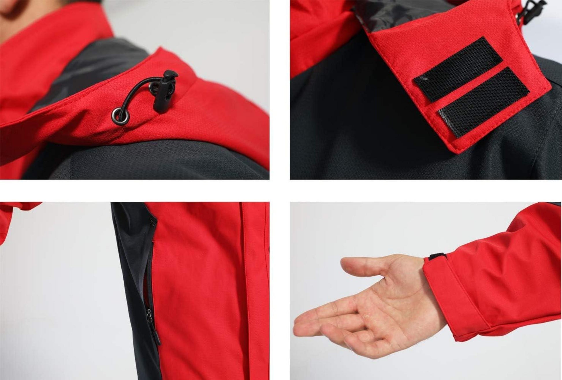 Wasserabweisende Herren Softshelljacke mit abnehmbarer Kapuze, Denimblau