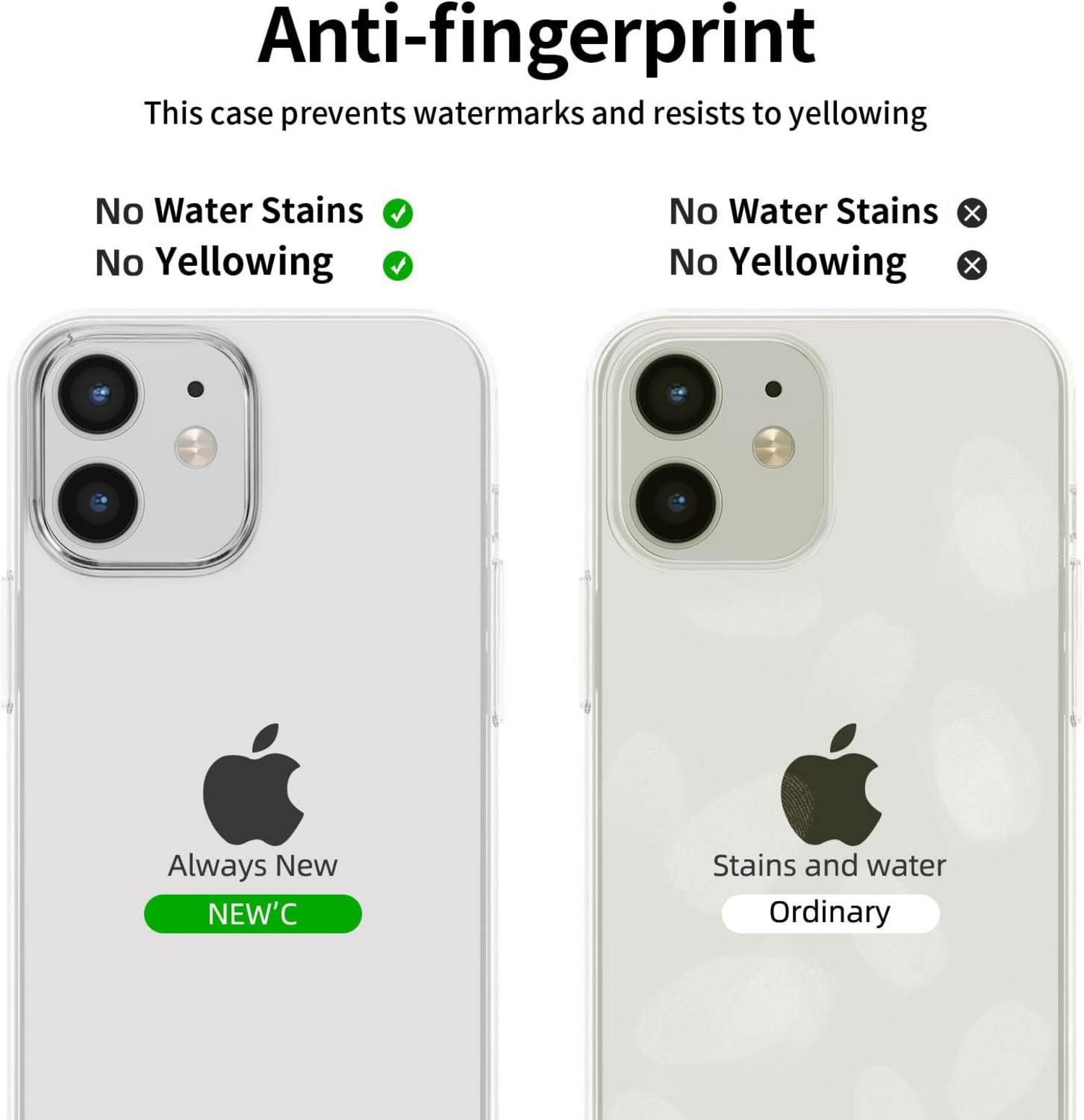 Silikon TPU Hülle + 2x Panzer Schutz Glas für iPhone 12 Mini