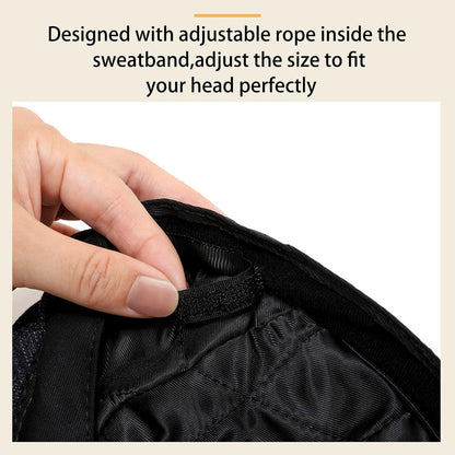 Schiebermütze Herren Sommer Grau Hut Flat Cap Verstellbar