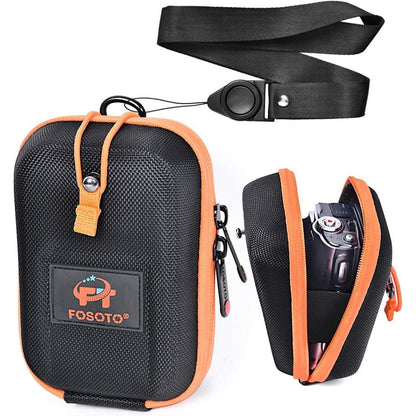 FOSOTO Hardcase Kameratasche für Kompaktkameras Sony Canon