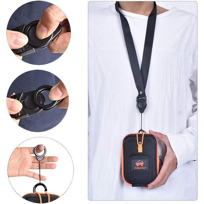 FOSOTO Hardcase Kameratasche für Kompaktkameras Sony Canon