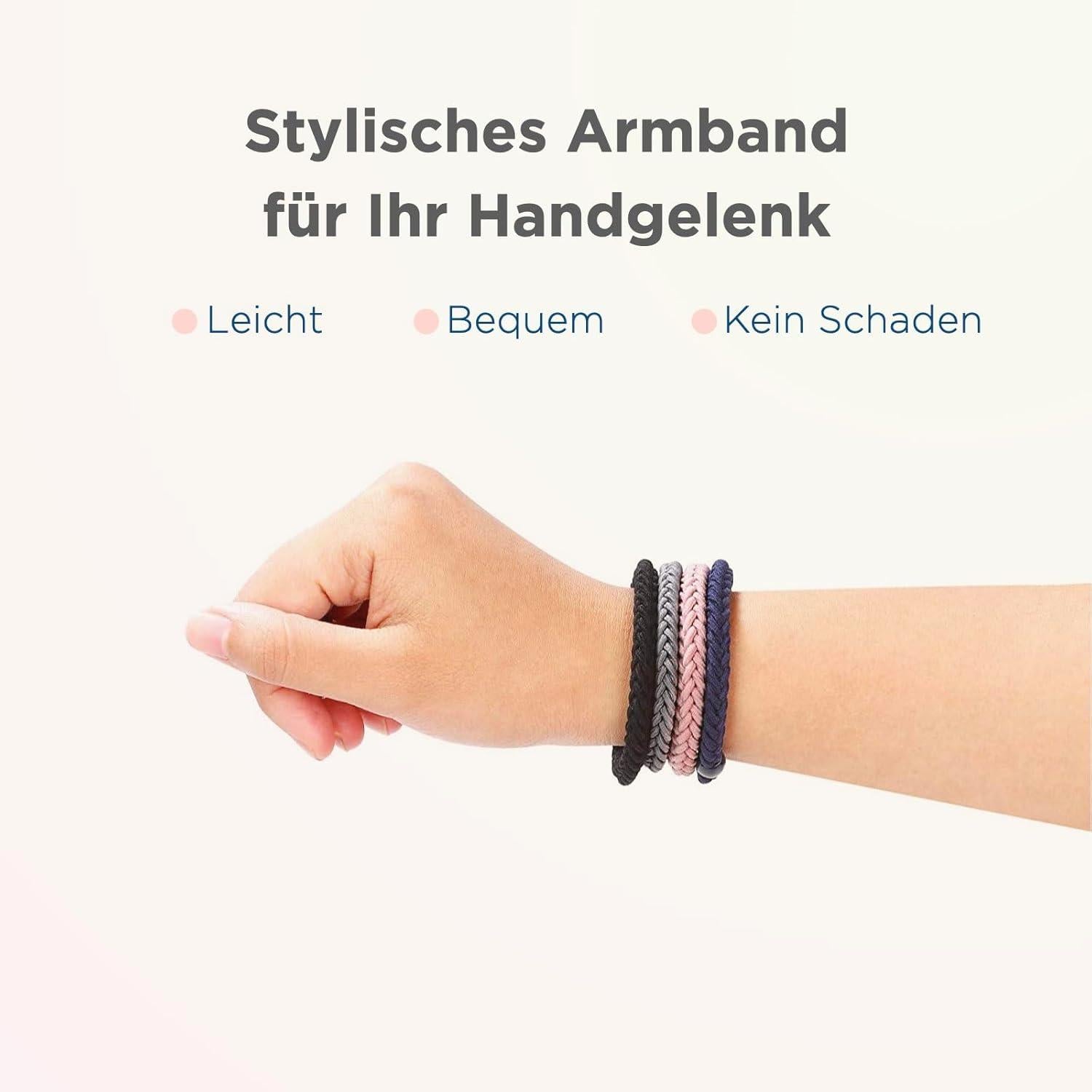 12 Elastische Haargummis für Damen & Mädchen Dickes Lockiges Haar