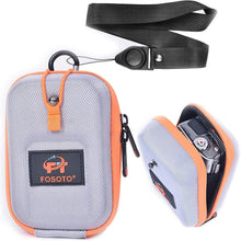 Kameratasche für Canon Sony Panasonic Digitalkameras Grau