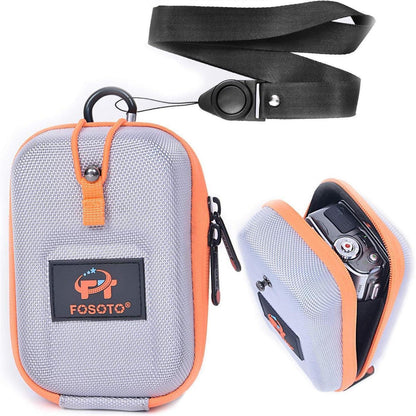 Kameratasche für Canon Sony Panasonic Digitalkameras Grau