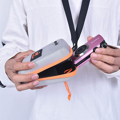 Kameratasche für Canon Sony Panasonic Digitalkameras Grau