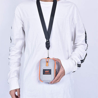 Kameratasche für Canon Sony Panasonic Digitalkameras Grau