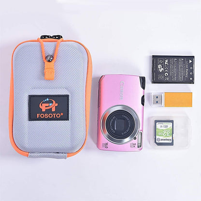 Kameratasche für Canon Sony Panasonic Digitalkameras Grau