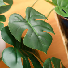 Künstliche Monstera Pflanze 45cm Hochrealistisch Indoor Deko