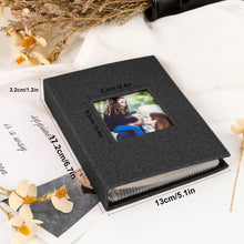Fotoalbum 10x15 cm 50 Taschen 2er Pack Leinen Einsteckalbum