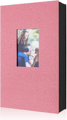 Großes Fotoalbum 10x15 300 Taschen Leinen Einsteckalbum Querformat